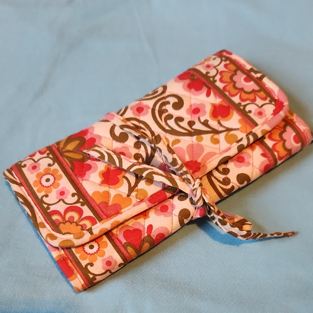 Vera Bradley Jewelry Holder Travel Vacation Mod Floral